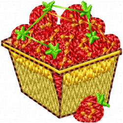 Tomato Embroidery Design 1 Tomato Embroidery Design 1